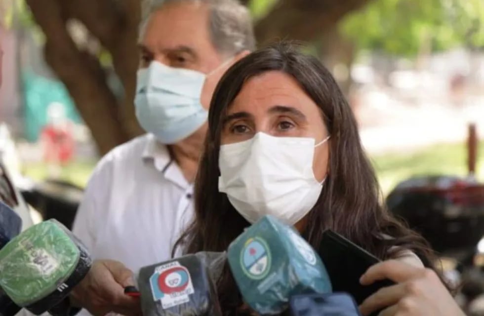 La ministra de Salud Ana María Nadal visitó San Rafael