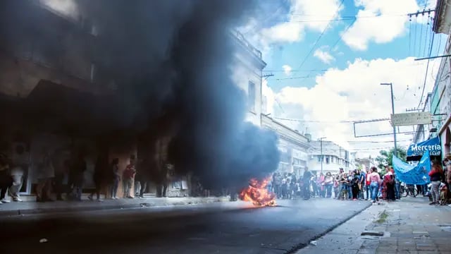 Manifestación en Gualeguaychú