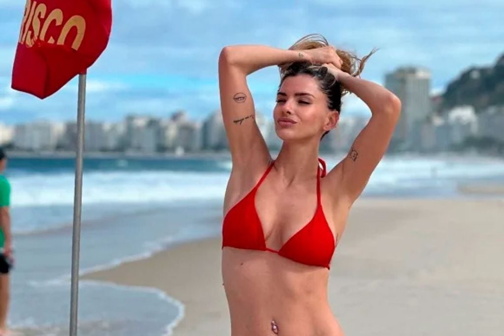 Eugenia Suárez en bikini en Brasil (Captura de pantalla).