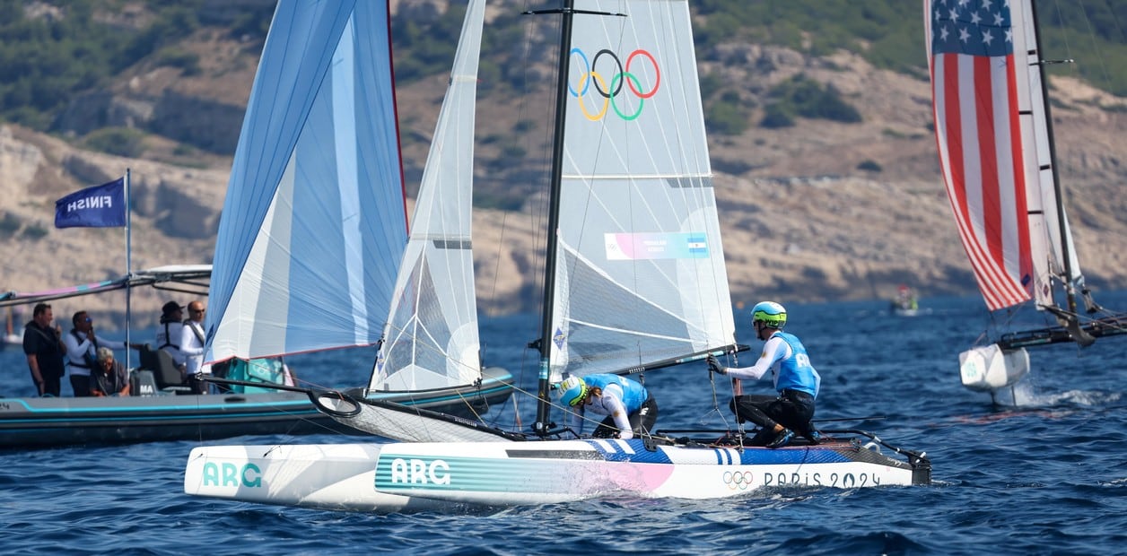 Argentina es medalla de plata en vela en los Juegos Olímpicos de París 2024.