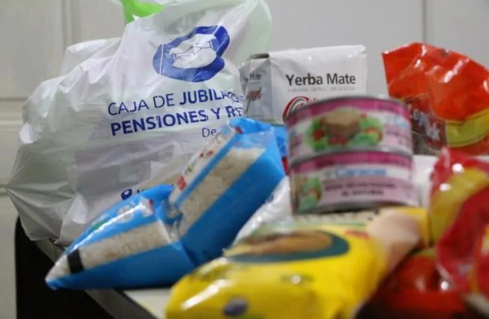 Alimentos de la Caja\nCrédito: Caja de Jubilaciones y Pensiones