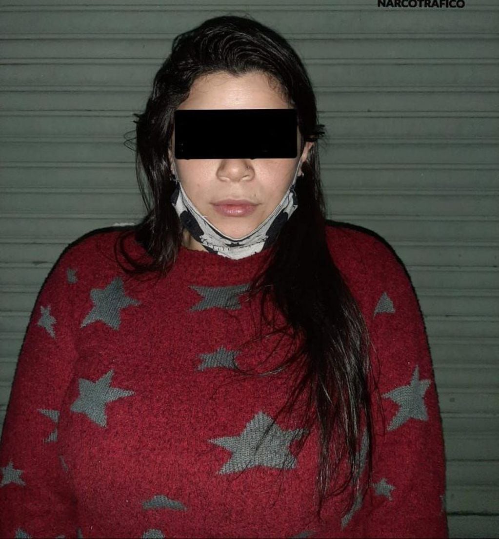 La detenida, a quien se la conoce como "La Camilita". (foto: Policía de la Ciudad)