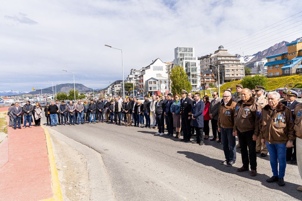 Tierra del Fuego recordó y homenajeó a los 44 tripulantes del ARA San Juan