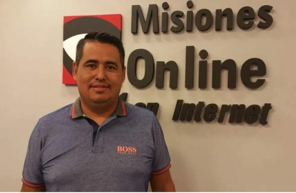 Carlos Antúnez, presidente de la Asociación Civial Boca de Oro. (MisionesOnline)
