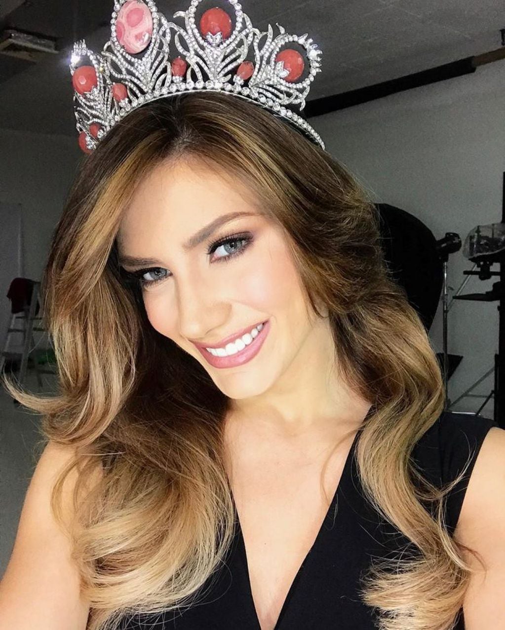 Mariana Varela en la elección previa a su participación en Miss Universo. (CIMECO)