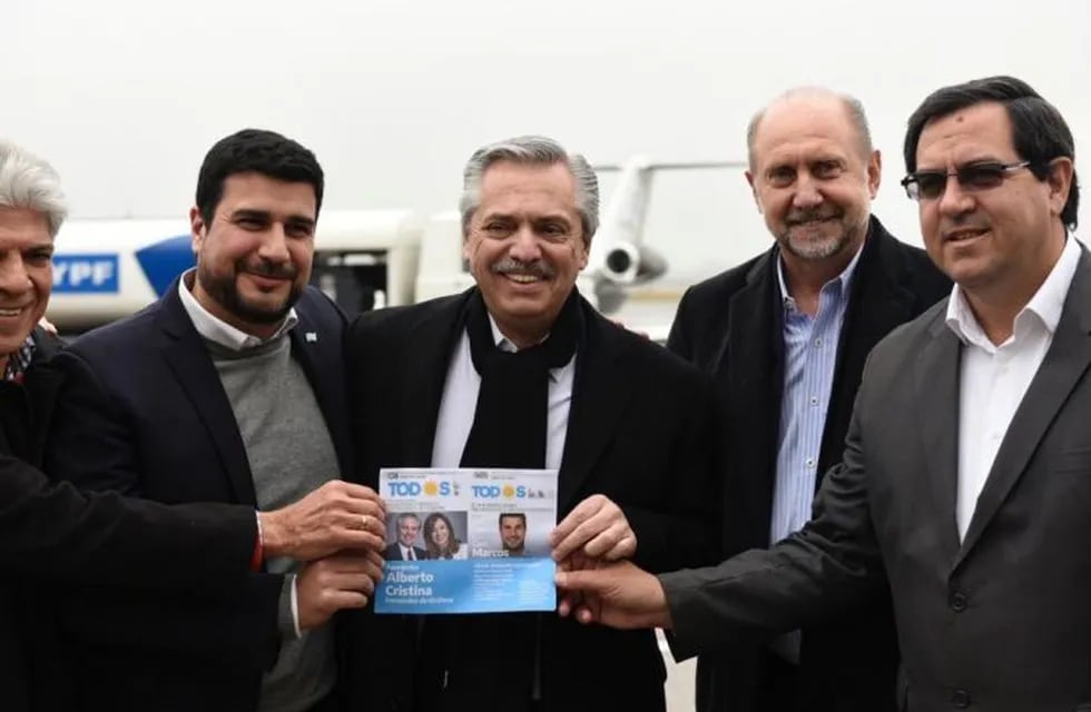 El gobernador electo acompañó a Alberto Fernández en las últimas semanas de campaña. (Twitter)