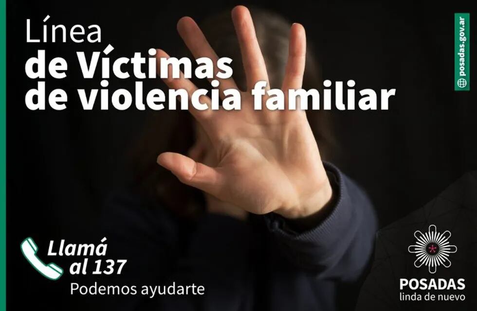 Víctimas de violencia con un hogar de refugio en Posadas.