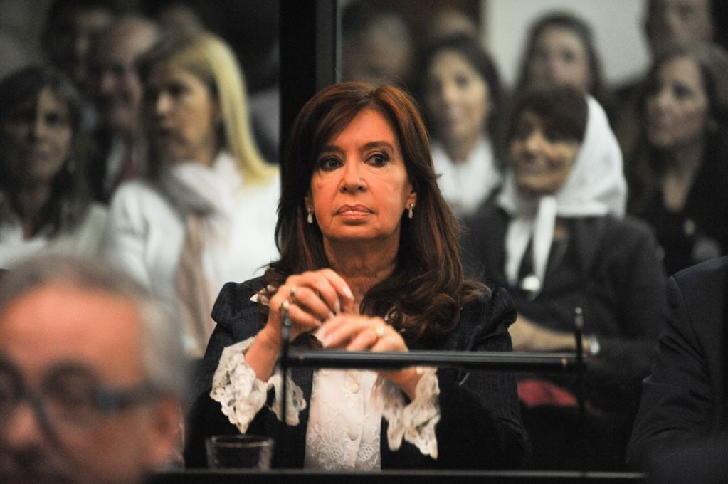 Cristina Kirchner en el juicio de la Causa Vialidad. Foto: Federico López Claro