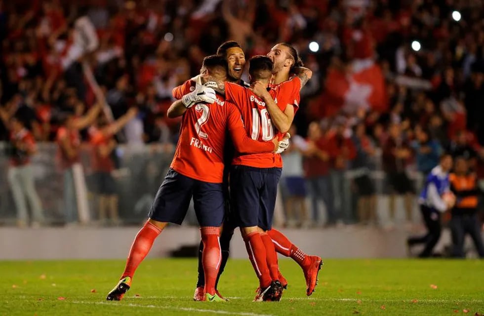 Independiente jugará contra Flamengo en la final de la Copa Sudamericana. / AFP PHOTO / Javier Gonzalez Toledo