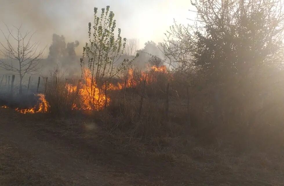 Un hombre de 44 años habría provocado un incendio en San José. (Policía de Córdoba)