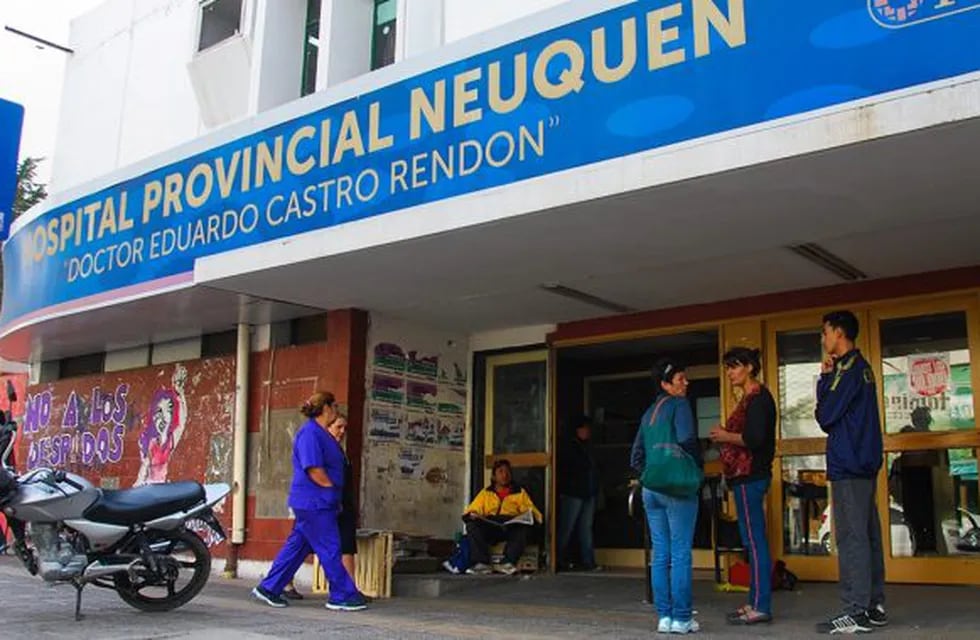 Hospital provincial de Neuquén.