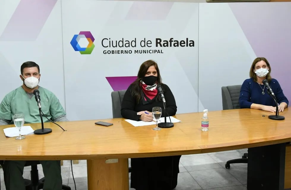 Conferencia de prensa sobre la próxima campaña de vacunación en Rafaela