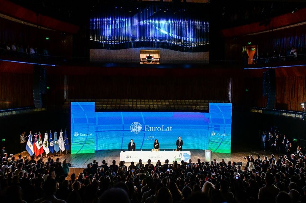La presentación de Cristina Kirchner en la apertura de EuroLat.