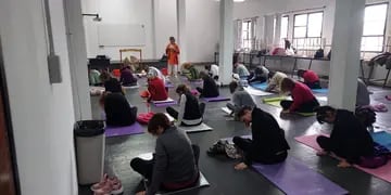 el 7mo Congreso de Yoga y Meditación en Tres Arroyos