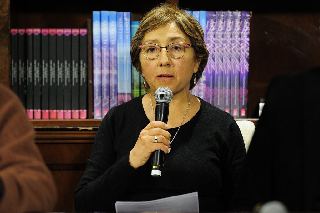 Rosa Dávila, ministra de Salud de San Luis.
