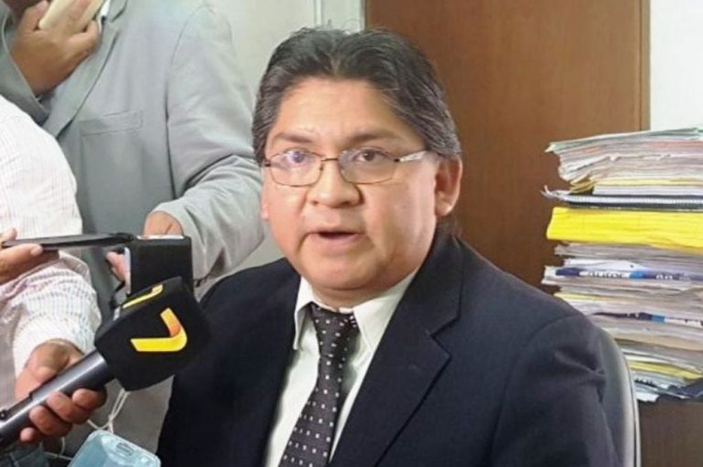 Aldo Lozano fiscal de investigación de la causa que indaga quién atropelló  Matías Puca