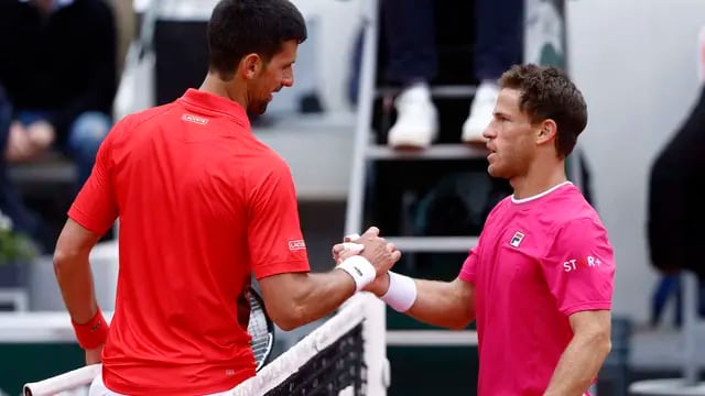 Diego Schwartzman cayó ante Djokovic en los octavos de final de Roland Garros