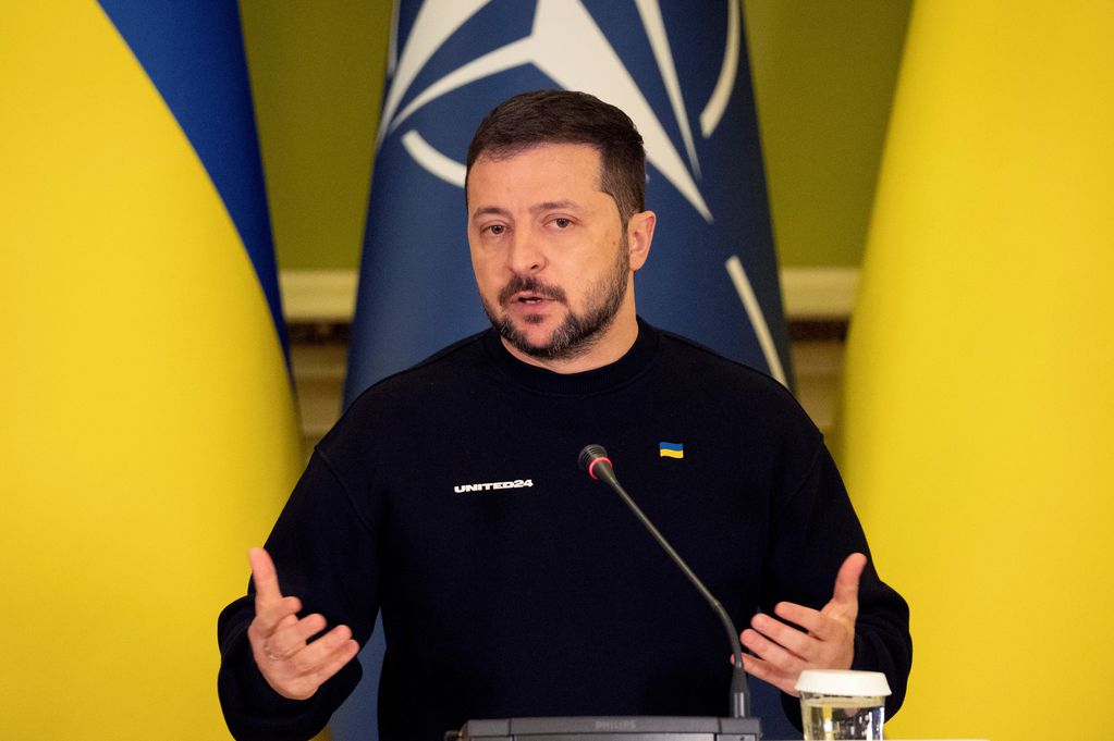 El presidente ucraniano, Zelenski. (AP/Efrem Lukatsky/Archivo)