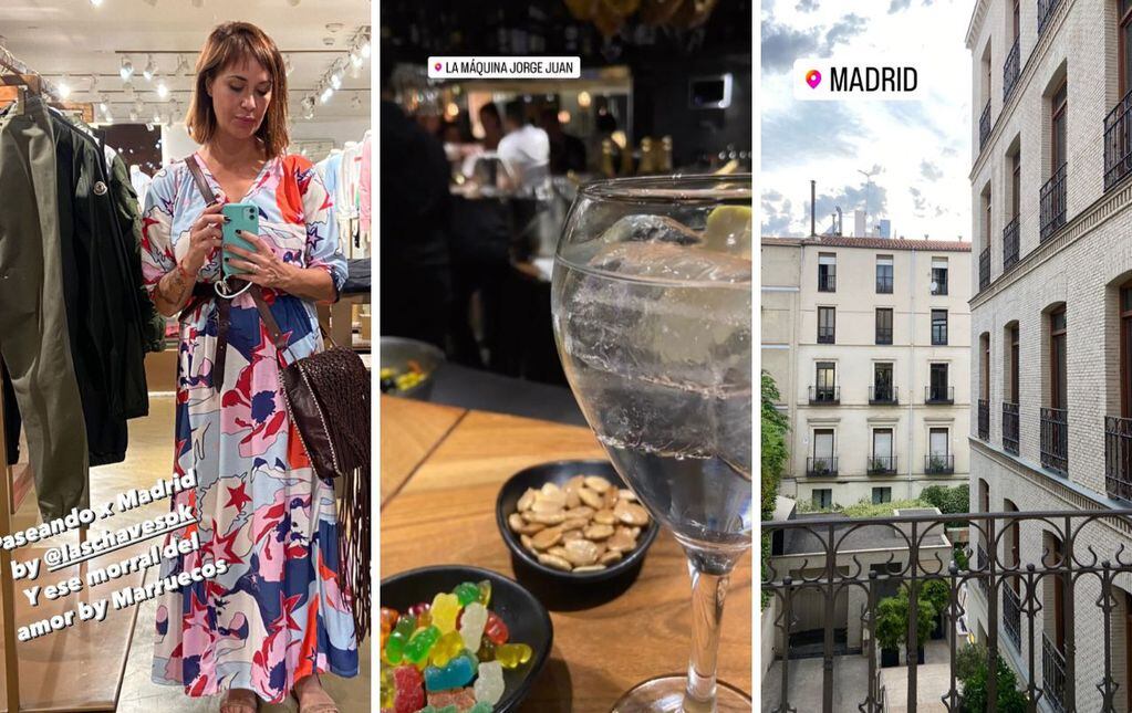 Jorge Rial y Josefina Pouso fueron fotografiados juntos en Madrid.