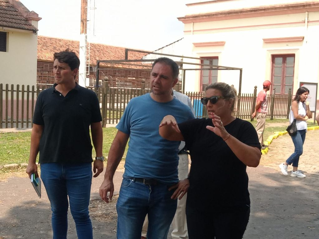 Mauricio Davico - Intendente electo de Gualeguaychú recorrió el corsódromo