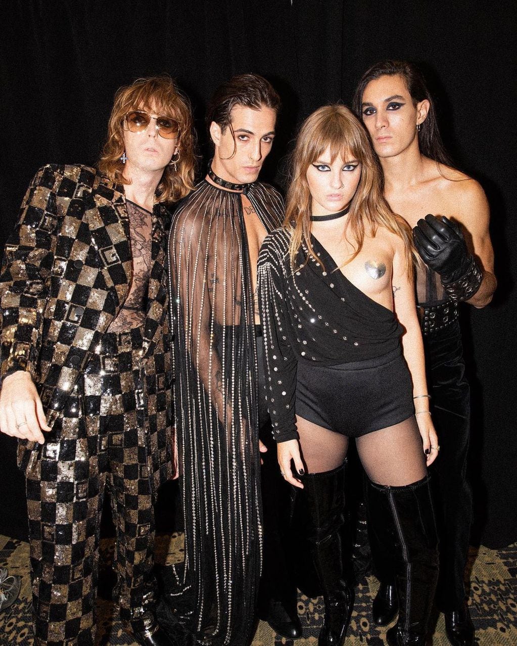 Maneskin fue censurada.