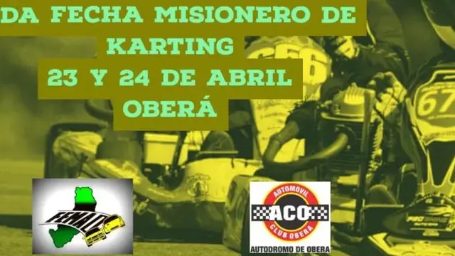 Motores encendidos para la segunda fecha del Misionero de Karting en Oberá