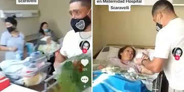 Emotiva propuesta de casamiento en un hospital de Mendoza