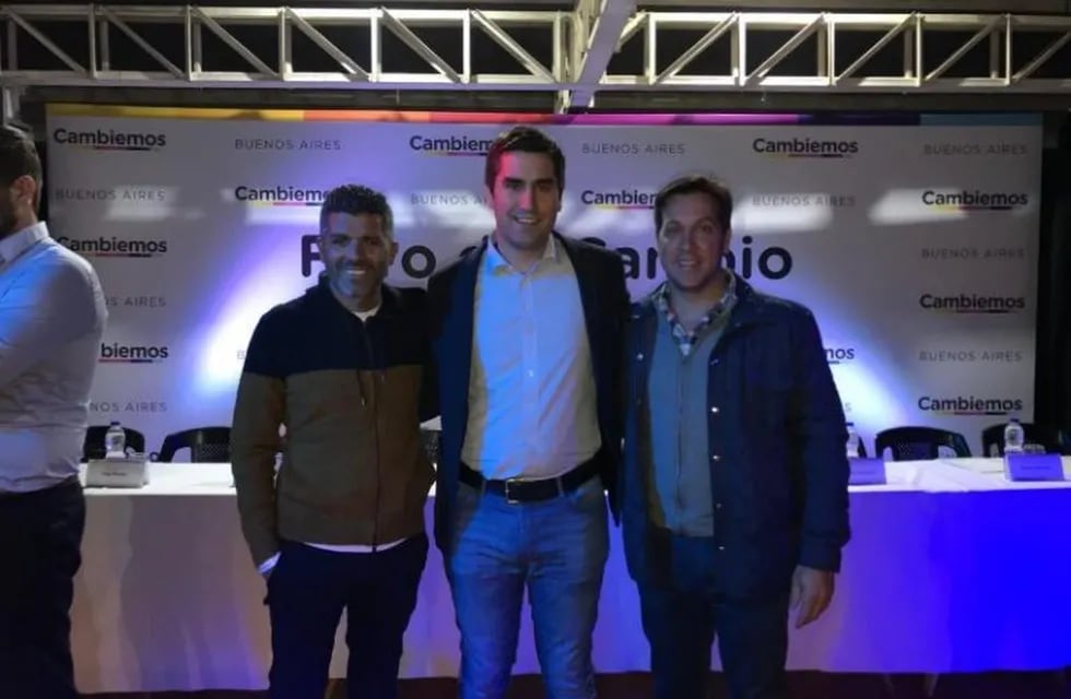 Martin Dominguez Yelpo, Manuel Mosca y Arturo Rojas en el Foro Cambiemos 2019 en el Partido de la Matanza.