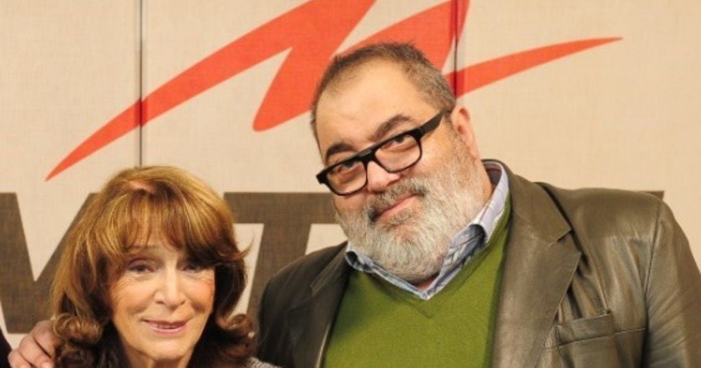 Magdalena Ruiz Guiñazú y Jorge Lanata en Radio Mitre.