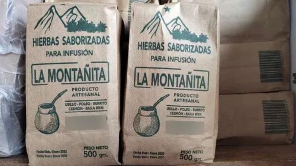 La Anmat prohibió la elaboración y comercialización de la yerba La Montañita de Córdoba.