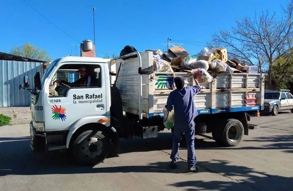 La recolección de residuos será normal el 24 y 31 en San Rafael.