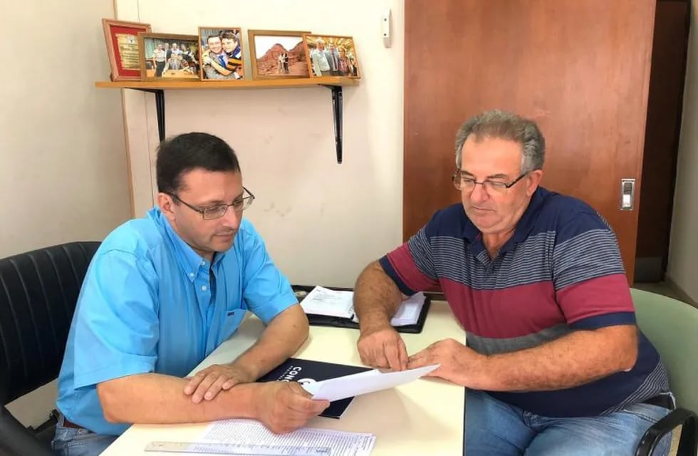 Lisandro Mársico y Miguel Destéfanis, autores del proyecto.