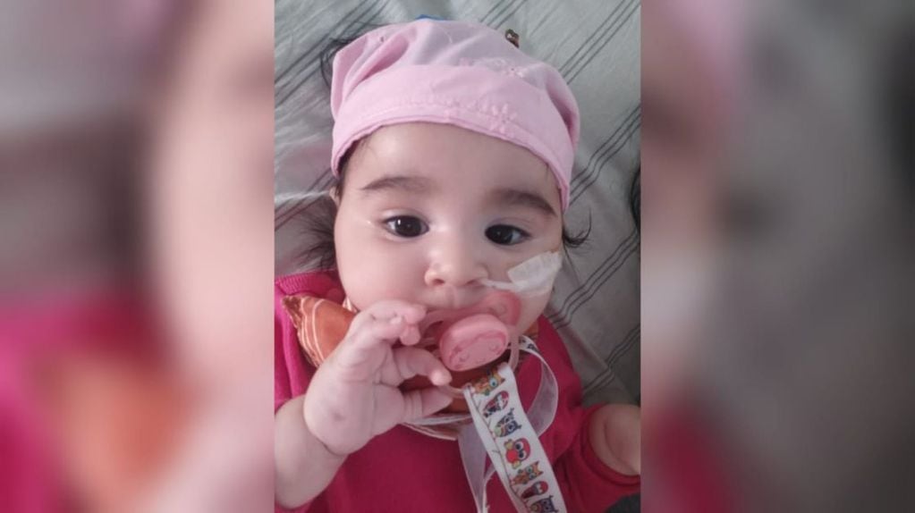 Olivia Zamora es la bebé de 5 meses que necesita someterse a un costoso tratamiento para salvarse.