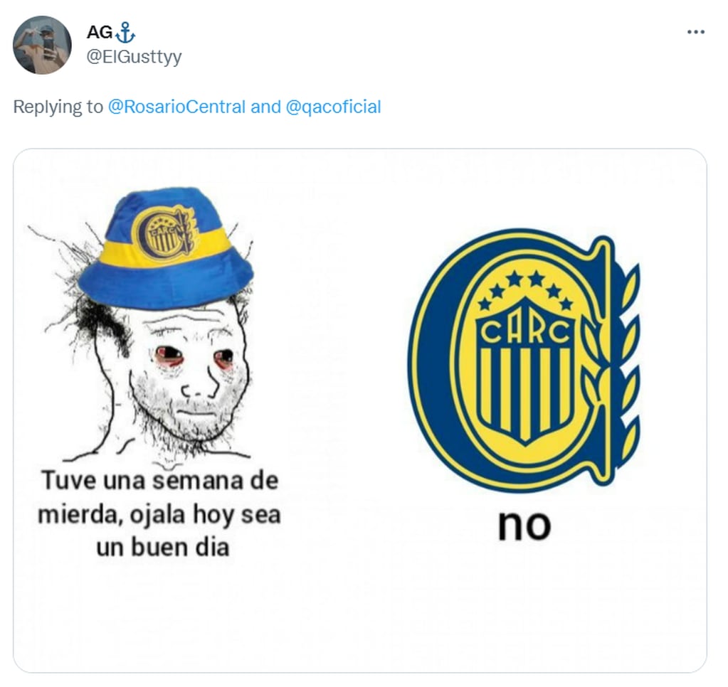 Rosario Central quedó eliminado y estallaron los memes