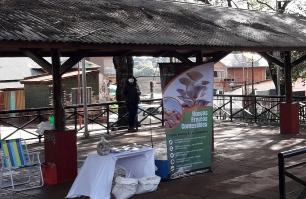 Las ferias francas en Oberá siguieron funcionando en la cuarentena.