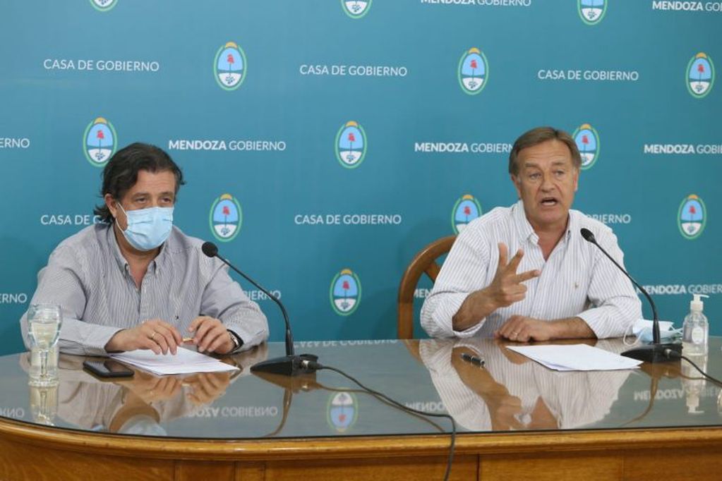 Conferencia de prensa Rodolfo Suarez coronavirus pandemia