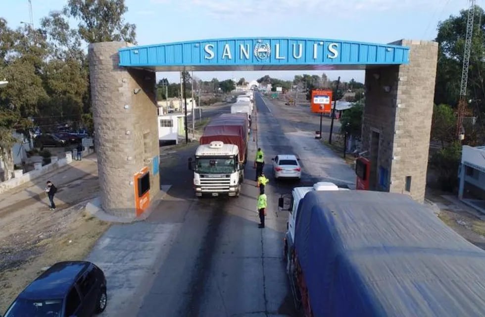 Megaoperativo vial en San Luis.