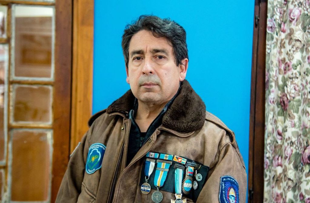 Secretario de Asuntos Malvinas de la Municipalidad de Ushuaia, VGM Daniel Arias.