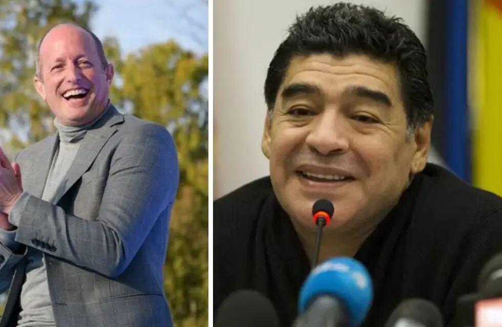 La tremenda frase de Diego Maradona sobre Insaurralde que se hizo viral tras el escándalo con Sofía Clerici