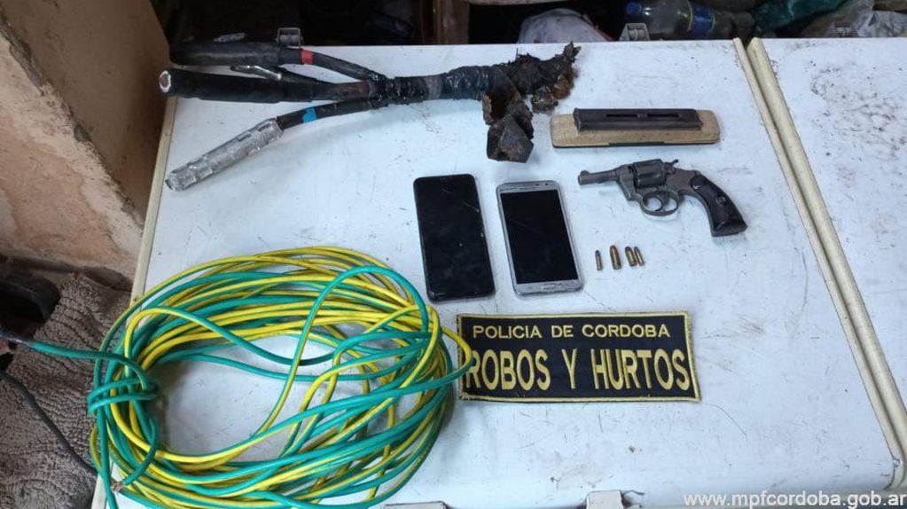 Elementos secuestrados este sábado en el marco de la investigación en La Cañada.