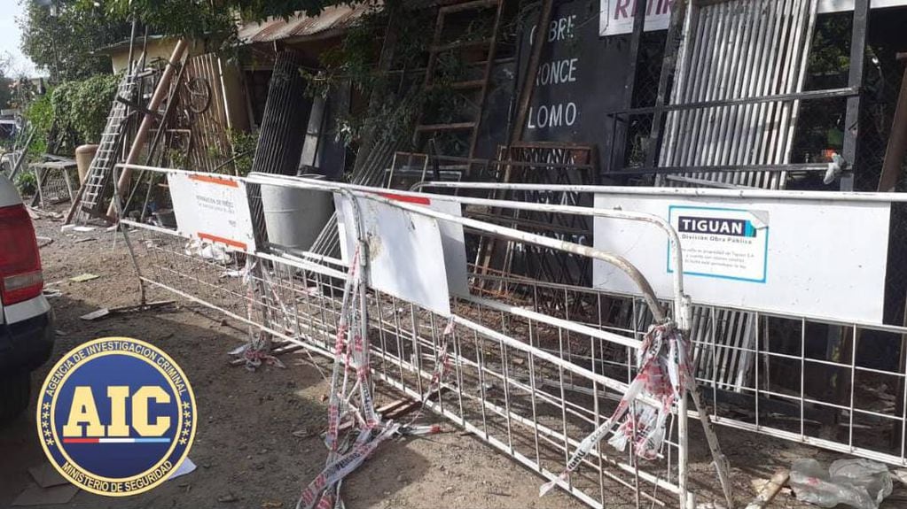 La AIC recuperó vallas de corralitos robadas en Rosario y Granadero Baigorria.