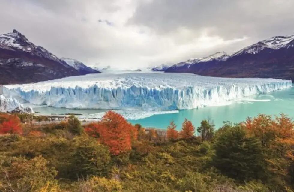 El glaciar Perito Moreno, en la provincia de Santa Cruz.