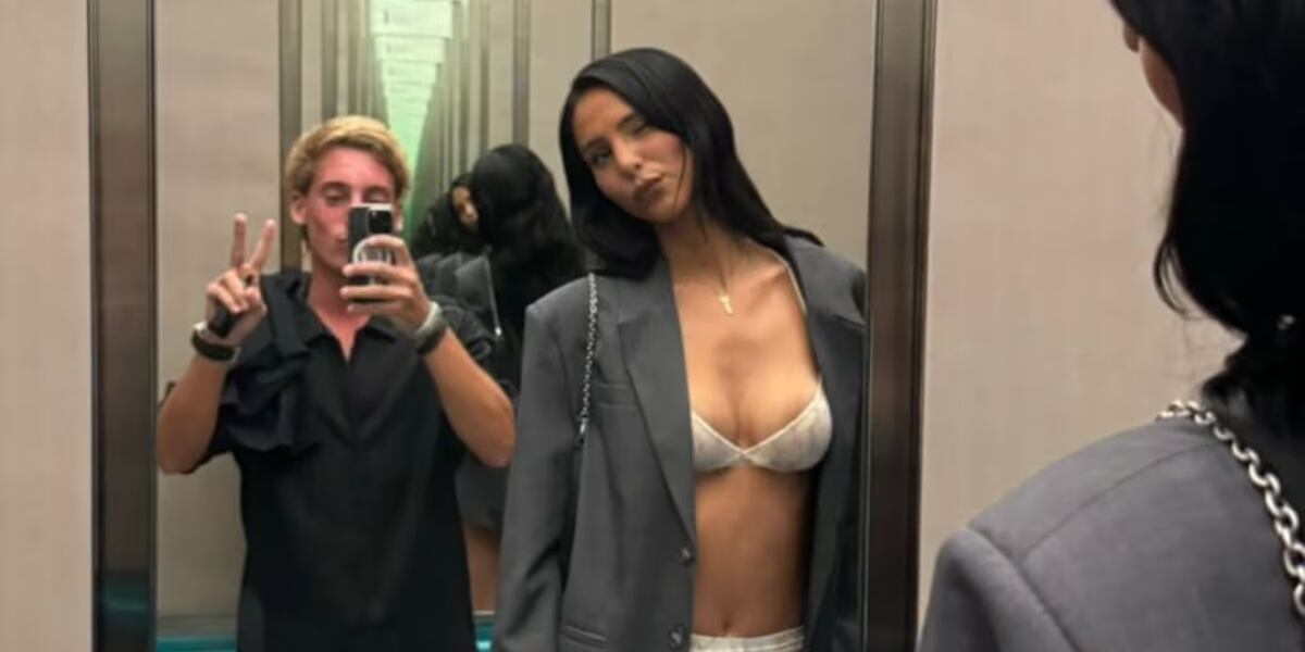 Juanita Tinelli junto a su nuevo novio.