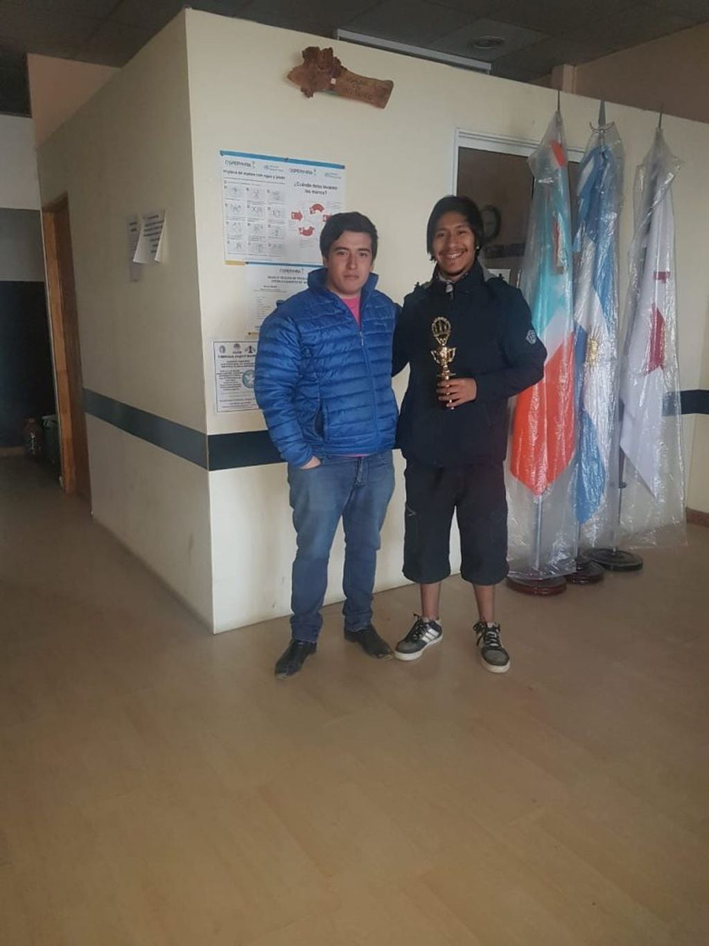 Jurado Darío, uno de los ganadores del Torneo Ajedrez "Aniversario de Ushuaia".