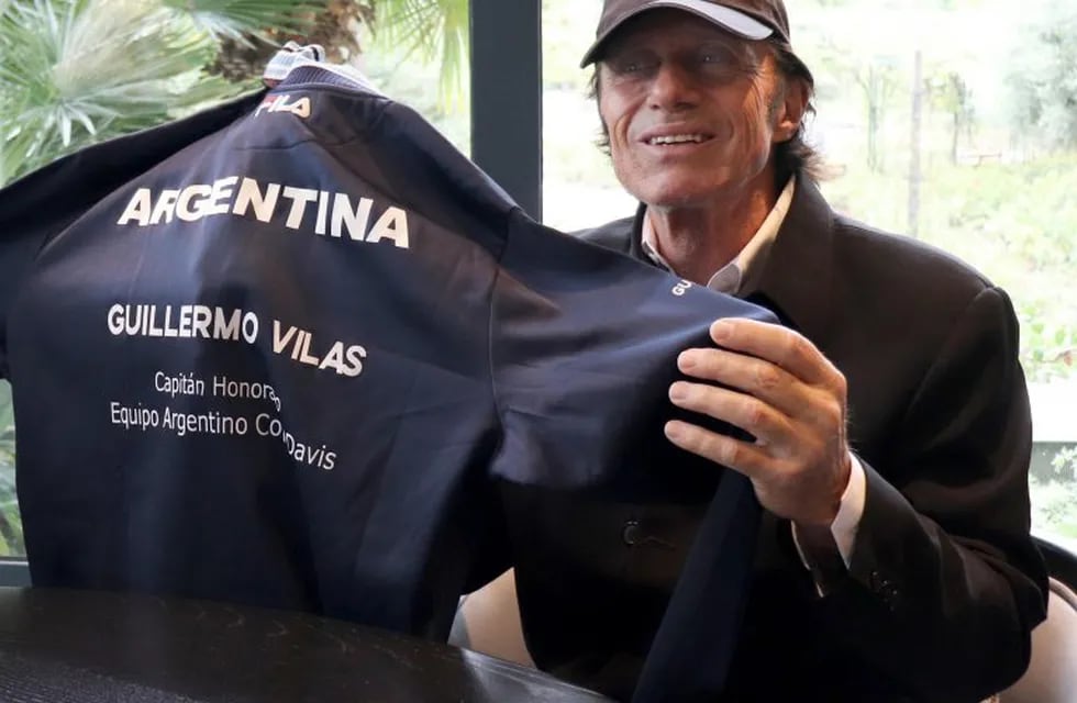 Guillermo Vilas recibió un reconocimiento \