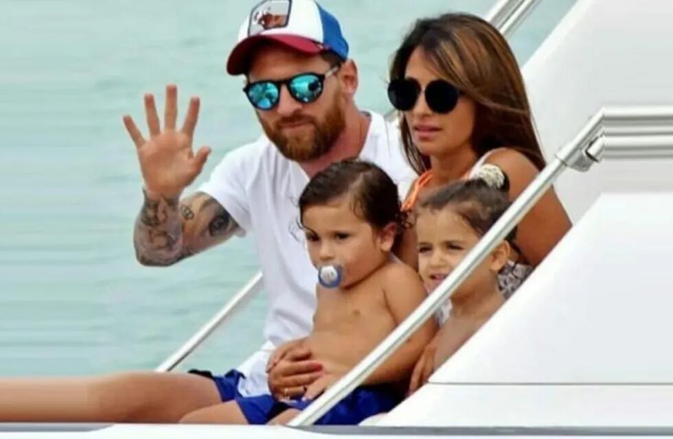 Vacaciones de los Messi en el Caribe. (Archivo)