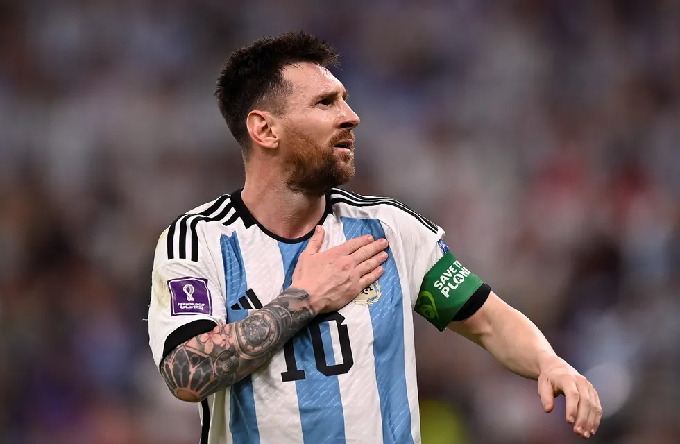 Lionel Messi guio a la Selección a su primer triunfo en el Mundial de Qatar 2022. (AP)