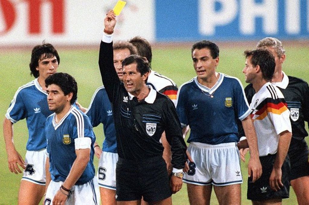 Argentina no pudo con Alemania en Italia 90.