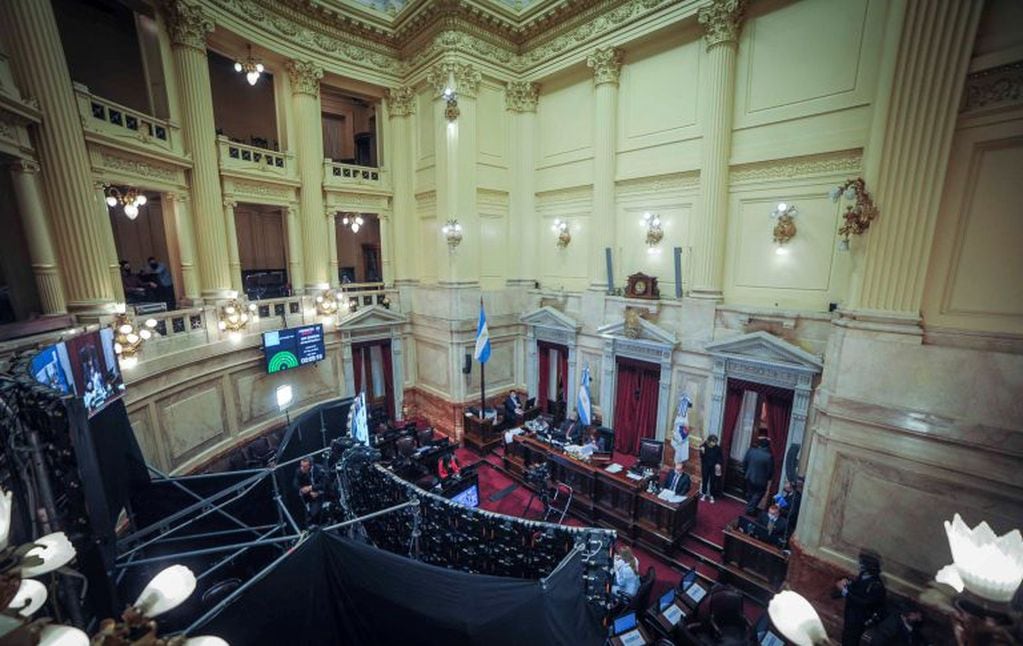 Sesión en el Senado 
Foto Federico Lopez Claro
Argentina