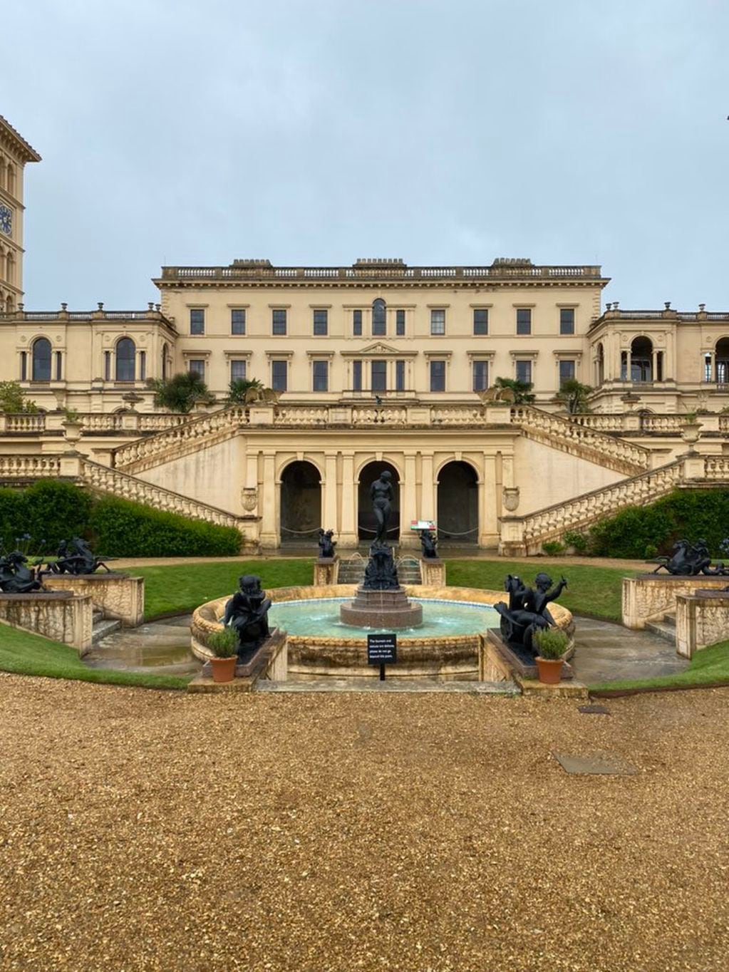 The Osborne House, el lugar donde Lorena es guía. En su Instagram cuenta detalles de este castillo.